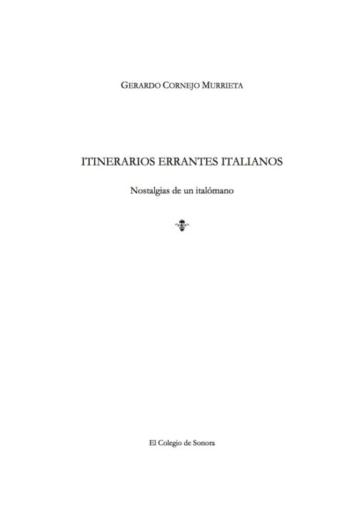 Itinerarios errantes italianos - Image 2